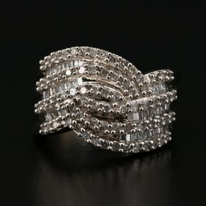 🚫SOLD🚫14K White Gold Diamond Ring